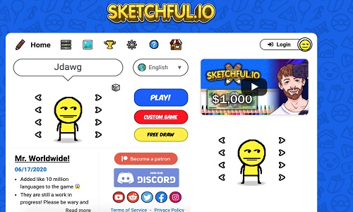 sketchful.io not working